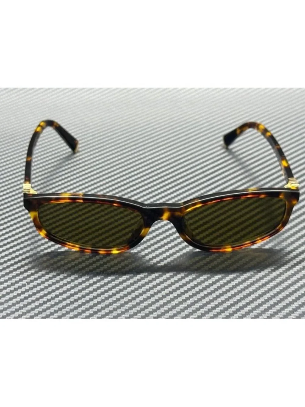 New Miu Miu Women Honey Havana Sunglasses 54-17-140